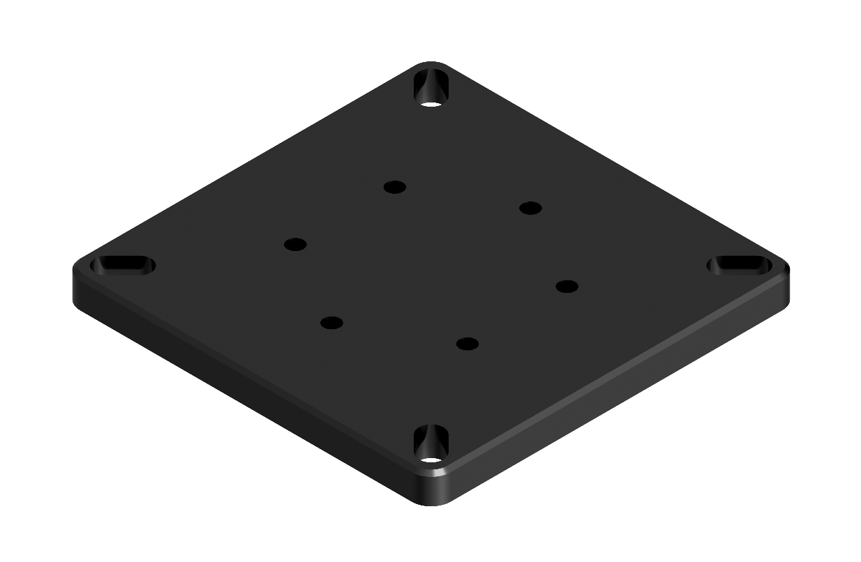 AQS 55 / DHR60 square baseplate AQS 55 / DHR60 square baseplate